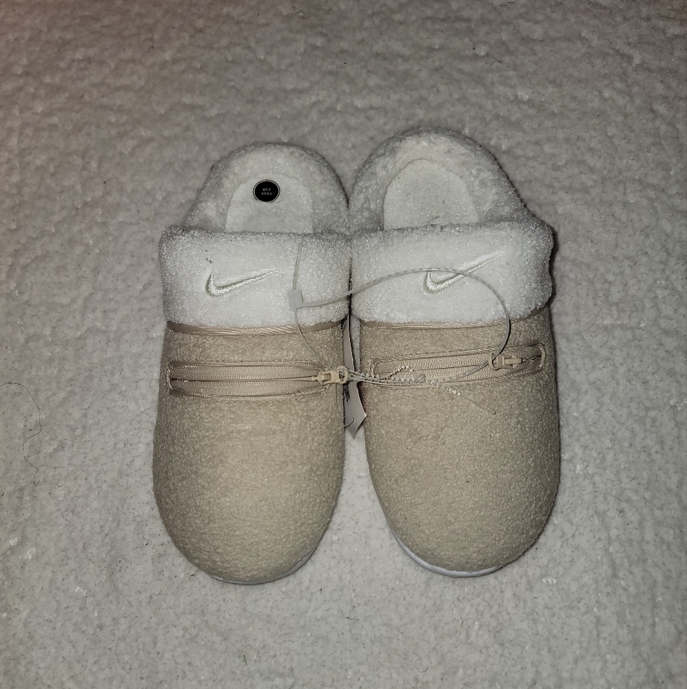 🆕️🥿Nike Burrow SE Slide Slippers Sanddrift/White Sz 7 - Picture 4 of 7